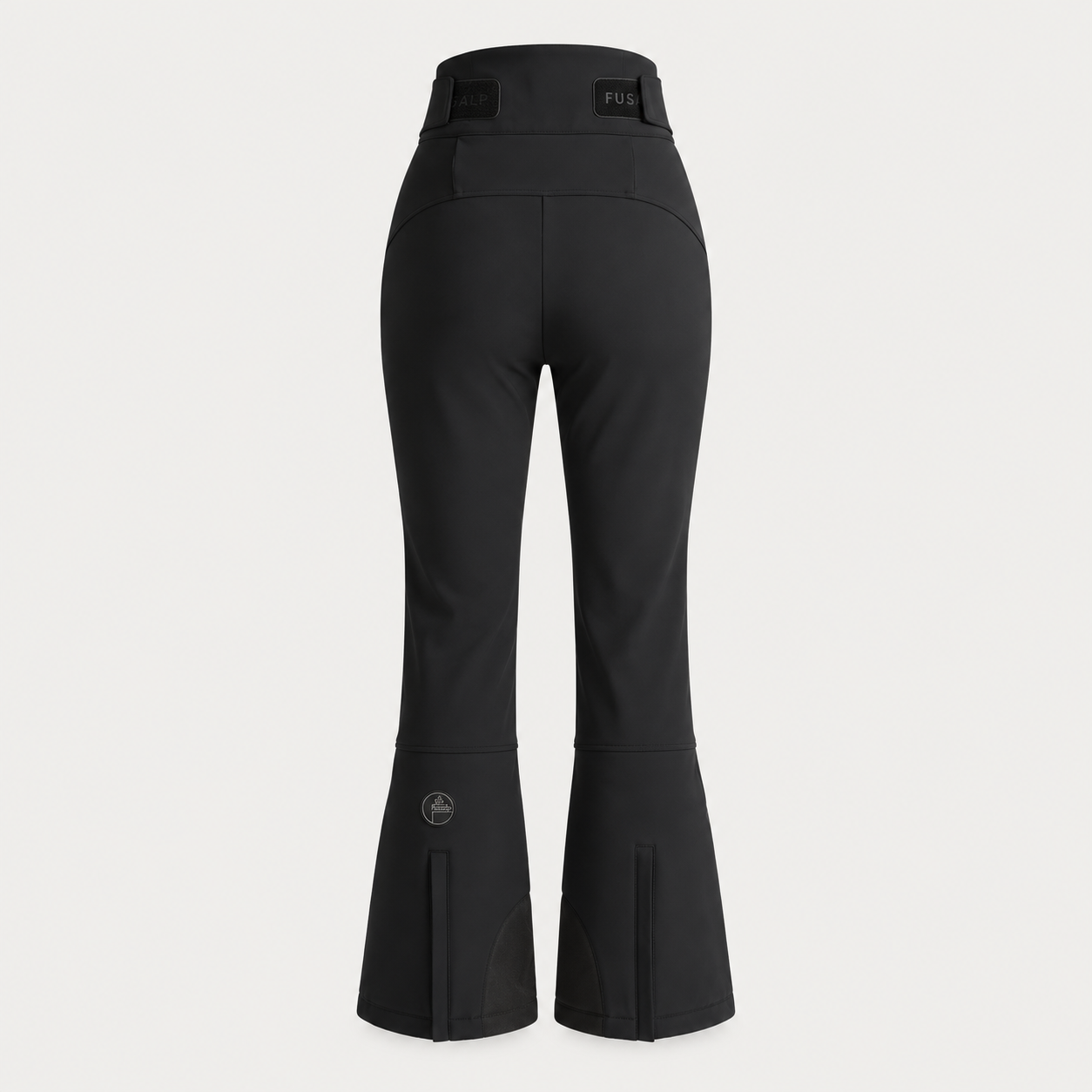 Fusalp women's Pixilae Ski Pants in Black, back product view.