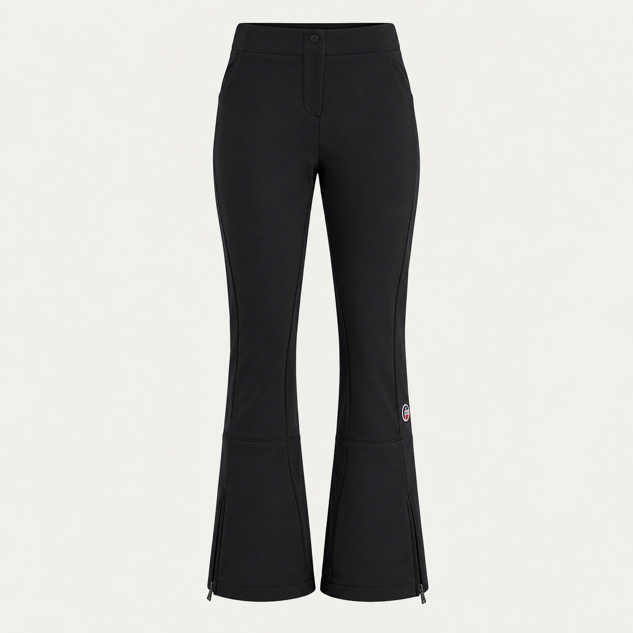 Fusalp women's Tipi III Ski Pants in Black, front product view.