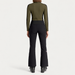 Fusalp women's Tipi III Ski Pants in Black, back view on model.