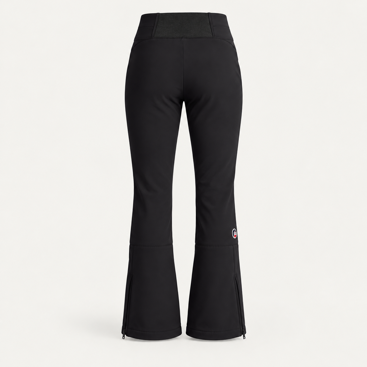 Fusalp women's Tipi III Ski Pants in Black, back product view.