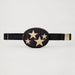 Goldbergh unisex Amayi Bum Bag (Black) - front. AI-generated from manufacturer imagery.