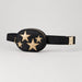 Goldbergh unisex Amayi Bum Bag (Black) - side. AI-generated from manufacturer imagery.
