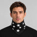 Goldbergh unisex Anzu Neck Gaiter in Black (Black) - mens front. AI-generated from manufacturer imagery.