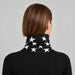 Goldbergh unisex Anzu Neck Gaiter in Black (Black) - womens back. AI-generated from manufacturer imagery.