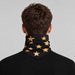 Goldbergh unisex Anzu Neck Gaiter in Black/Gold (Black/Gold) - mens back. AI-generated from manufacturer imagery.
