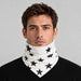 Goldbergh unisex Anzu Neck Gaiter in Snow White (Snow White) - mens front. AI-generated from manufacturer imagery.