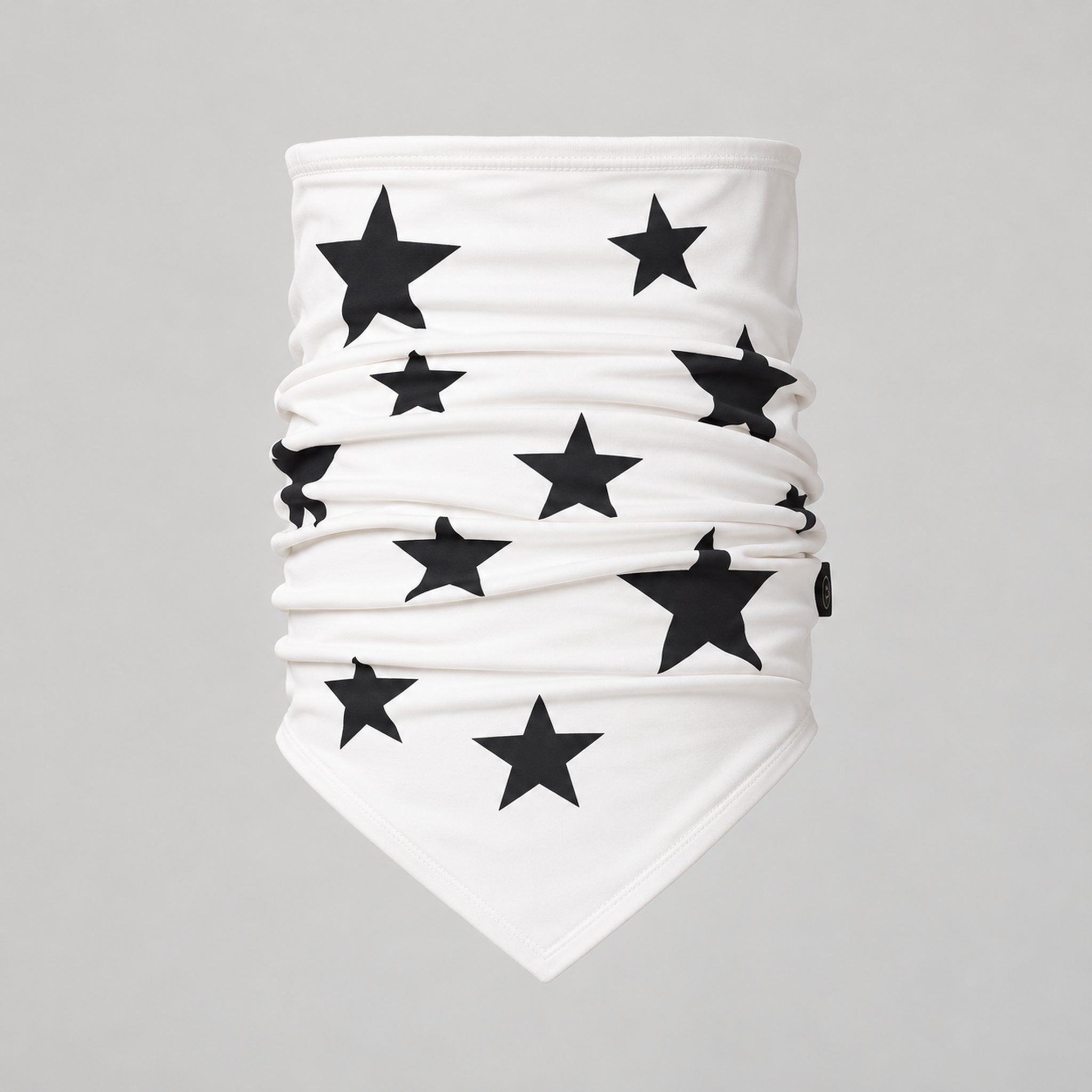 Goldbergh unisex Anzu Neck Gaiter in Snow White (Snow White) - back. AI-generated from manufacturer imagery.