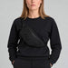 Goldbergh unisex Col Bum Bag in Black (Black) - womens front. AI-generated from manufacturer imagery.