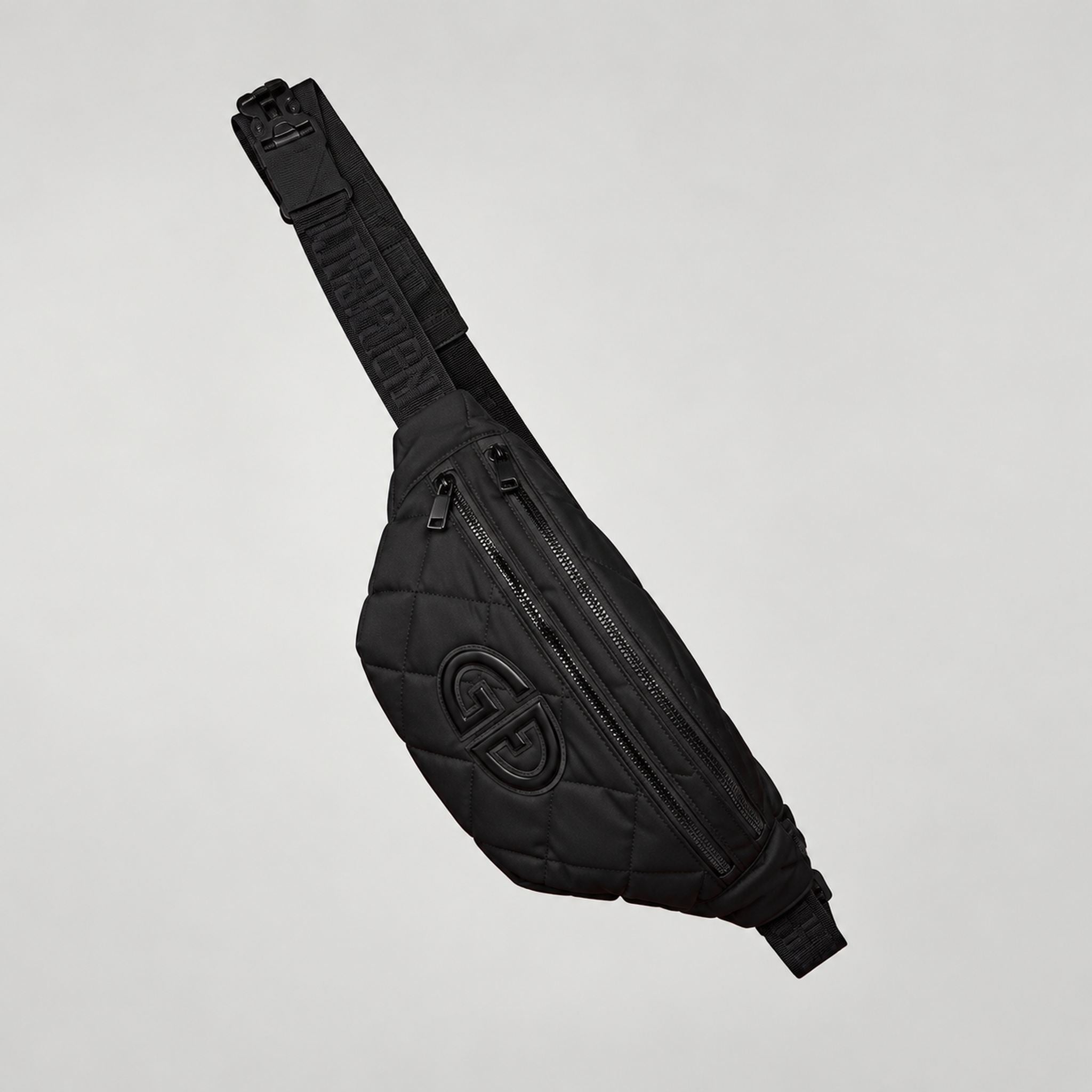 Goldbergh unisex Col Bum Bag in Black (Black) - side. AI-generated from manufacturer imagery.