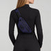 Goldbergh unisex Col Bum Bag in French Blue (French Blue) - womens back. AI-generated from manufacturer imagery.