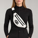 Goldbergh unisex Col Bum Bag in Snow White (Snow White) - womens front. AI-generated from manufacturer imagery.