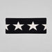 Goldbergh unisex Cosmic Headband (Black) - front. AI-generated from manufacturer imagery.