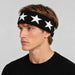 Goldbergh unisex Cosmic Headband (Black) - mens side. AI-generated from manufacturer imagery.