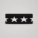 Goldbergh unisex Cosmic Headband (Black) - side. AI-generated from manufacturer imagery.