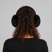 Goldbergh unisex Fluffy Earwarmers in Black (Black) - womens back. AI-generated from manufacturer imagery.