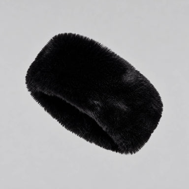 Goldbergh unisex Froid Headband (Black) - front. AI-generated from manufacturer imagery.