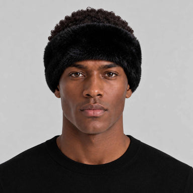 Goldbergh unisex Froid Headband (Black) - mens front. AI-generated from manufacturer imagery.