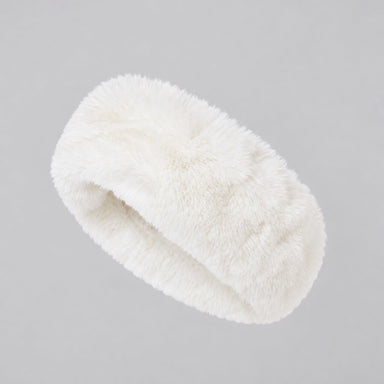 Goldbergh unisex Froid Headband in White (Snow White) - front. AI-generated from manufacturer imagery.
