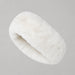 Goldbergh unisex Froid Headband in White (Snow White) - back. AI-generated from manufacturer imagery.
