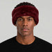 Goldbergh unisex Froid Headband in Vino Rosso (Vino Rosso) - mens front. AI-generated from manufacturer imagery.