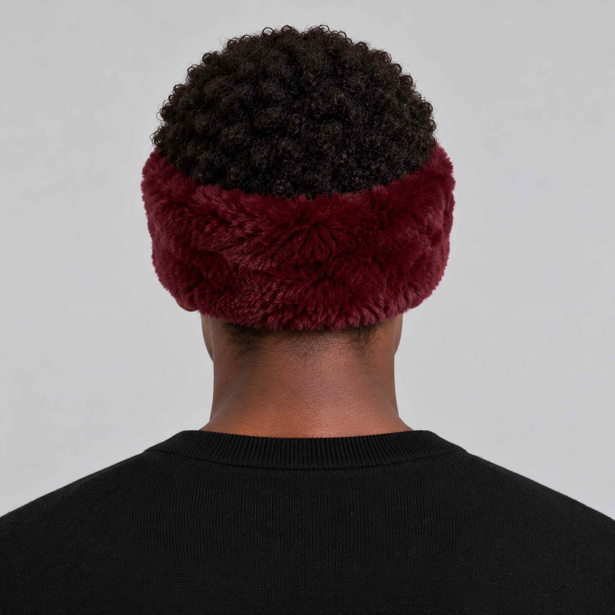 Goldbergh unisex Froid Headband in Vino Rosso (Vino Rosso) - mens back. AI-generated from manufacturer imagery.