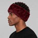 Goldbergh unisex Froid Headband in Vino Rosso (Vino Rosso) - mens side. AI-generated from manufacturer imagery.