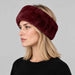 Goldbergh unisex Froid Headband in Vino Rosso (Vino Rosso) - womens side. AI-generated from manufacturer imagery.