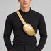 Goldbergh Hinata Bum Bag in Rich Gold - mens front. AI-generated from manufacturer imagery.