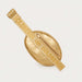 Goldbergh Hinata Bum Bag in Rich Gold - back. AI-generated from manufacturer imagery.