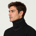 Goldbergh unisex Kira Neck Gaiter (Black) - mens side. AI-generated from manufacturer imagery.