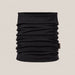 Goldbergh Kira Neck Gaiter in Black — back. AI-generated from manufacturer reference photographs.