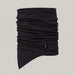 Goldbergh Kira Neck Gaiter in Black — side. AI-generated from manufacturer reference photographs.