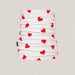 Goldbergh Kouki Neck Gaiter in Flame White — back. AI-generated from manufacturer reference photographs.