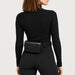 Goldbergh unisex Nara Bum Bag (Black) - womens back. AI-generated from manufacturer imagery.