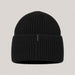Goldbergh Valerie Beanie in Black in Black — back. AI-generated from manufacturer reference photographs.