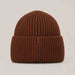 Goldbergh Valerie Beanie in Deep Mocha in Deep Mocha — back. AI-generated from manufacturer reference photographs.