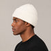 Goldbergh Valerie Beanie in Snow White in Snow White — mens side. AI-generated from manufacturer reference photographs.