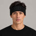 Goldbergh Warmth Headband in Black in Black — mens front. AI-generated from manufacturer reference photographs.