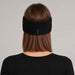 Goldbergh Warmth Headband in Black in Black — womens back. AI-generated from manufacturer reference photographs.