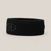 Goldbergh Warmth Headband in Black in Black — side. AI-generated from manufacturer reference photographs.