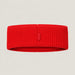 Goldbergh Warmth Headband in Flame Red in Flame — back. AI-generated from manufacturer reference photographs.