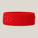 Goldbergh Warmth Headband in Flame Red in Flame — side. AI-generated from manufacturer reference photographs.