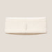 Goldbergh Warmth Headband in Snow White in Snow White — back. AI-generated from manufacturer reference photographs.