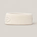 Goldbergh Warmth Headband in Snow White in Snow White — side. AI-generated from manufacturer reference photographs.