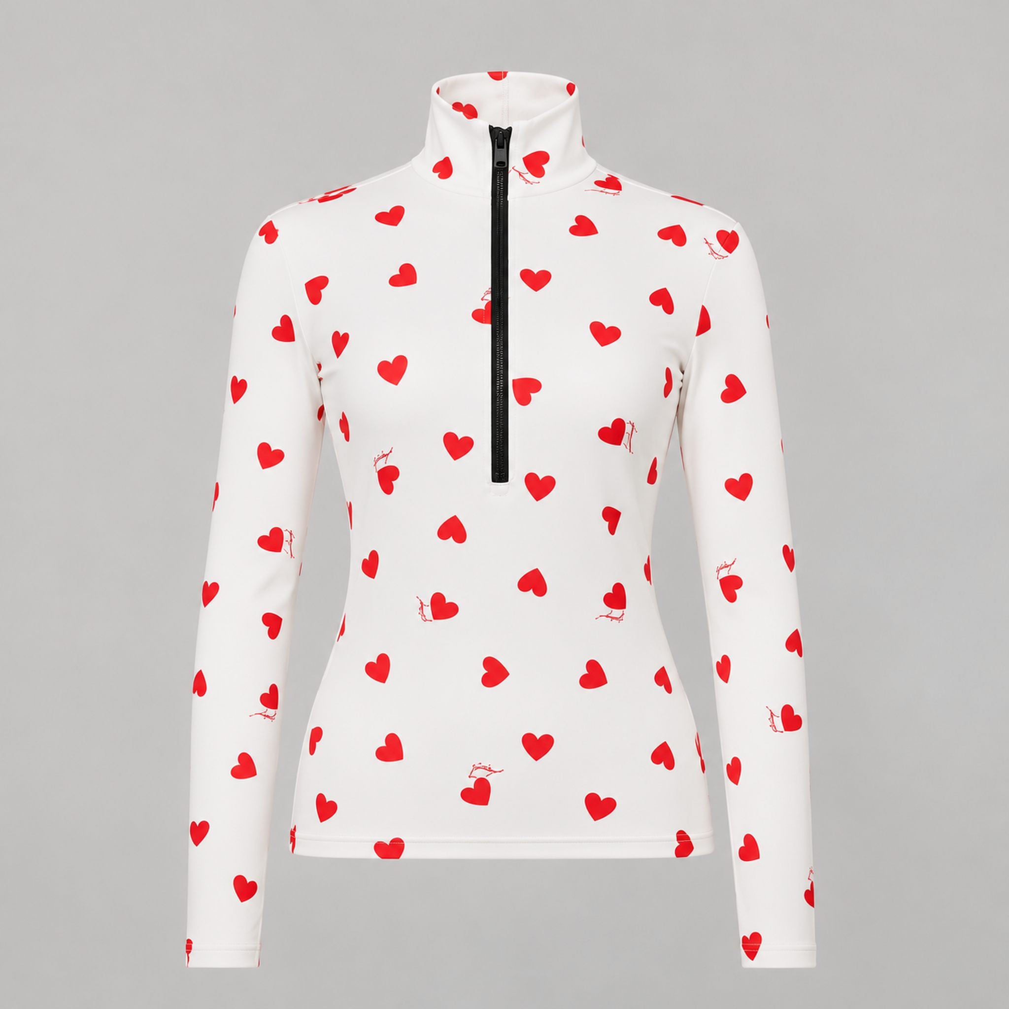 Goldbergh womens Aimi Pully (Flame White) - front. AI-generated from manufacturer imagery.