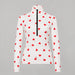 Goldbergh womens Aimi Pully (Flame White) - front. AI-generated from manufacturer imagery.