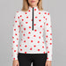 Goldbergh womens Aimi Pully (Flame White) - model front. AI-generated from manufacturer imagery.