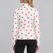 Goldbergh womens Aimi Pully (Flame White) - model back. AI-generated from manufacturer imagery.
