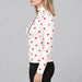Goldbergh womens Aimi Pully (Flame White) - model side. AI-generated from manufacturer imagery.