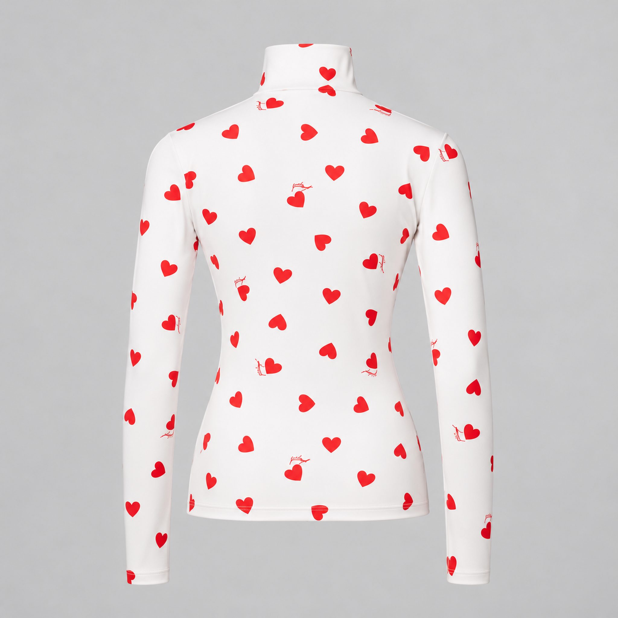 Goldbergh womens Aimi Pully (Flame White) - back. AI-generated from manufacturer imagery.